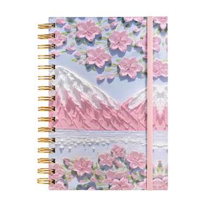 Cuaderno Espiral A5 al por Mayor con Diseño de Pintura al Óleo, Papel Rayado, Cuaderno Bonito para Chicas, Material de Oficina - Product Image 5