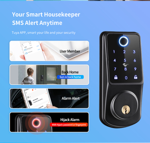Serratura Intelligente per Porta con Controllo Remoto Tramite App Tuya TTlock, Ingresso Senza Chiave con Impronta Digitale e Scheda - Product Image 3