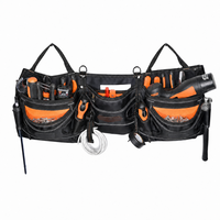 Ceinture à outils grande capacité avec sangle de taille réglable et panneau multi-poches pour techniciens, pour la vente en gros