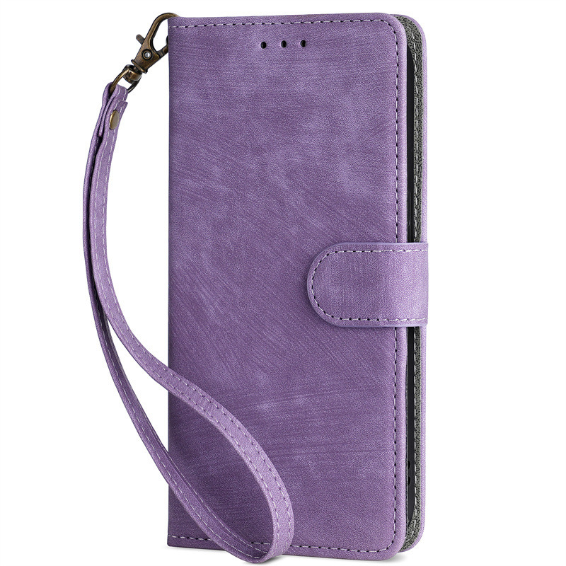 Purple with lanyard