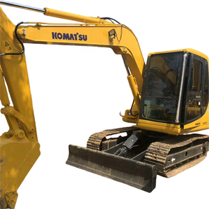 Disponibile Usato Komatsu 6 tonnellate PC60-7 PC60 PC60-8 Mini Escavatore Cingolato Idraulico Potente con Martello Demolitore e Tubazioni Ausiliarie - Product Image 1