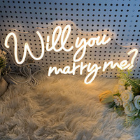 Letreros de Neón con Luz LED, Logotipo/Caracteres Personalizables para Decoración de Tiendas y Paisajes, Material de PVC, Clasificación IP65