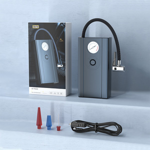 Inflador de Neumáticos para Auto con Pantalla Indicadora, Bomba de Aire Eléctrica Portátil de 12V, Enchufe para Encendedor de Cigarrillos, Cilindro Único - Product Image 2