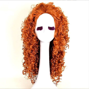 Coraggioso/<span class=keywords><strong>Merida</strong></span>: principessa Cosplay Anime parrucca lungo rotolo - Product Image 2