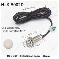 HUCHDQ Chengpai Hall interrupteur magnétique capteur NJK-5002B trois fils PNP fermeture normale 12mm diamètre PR18-8DN proximité