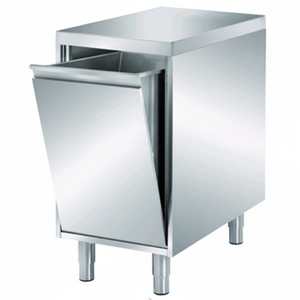 Table en acier inoxydable avec trémie - Product Image 1