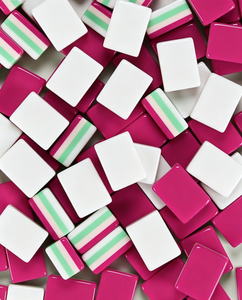 Tuiles de jeu de Mahjong de luxe en acrylique à 4 couches, anti-décoloration, écologiques, gravées au laser, pour enfants, marque <span class=keywords><strong>Leti</strong></span>, vente en gros, offre spéciale - Product Image 2