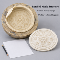 Moule de plafond en résine Tietuo + noyau en élastomère PU C258-G1, résine légère axée sur les moules en mousse PU, support technique