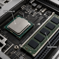 "Intel Quad-Core i5/i7 Logic Board for MacBook Pro 13" A2251 (2020) | 4 Thunderbolt Ports | Iris Plus Graphics
