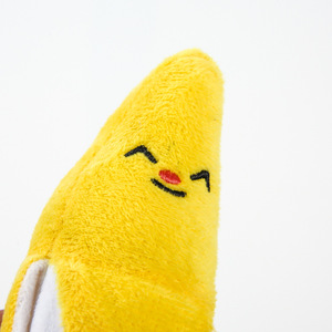 Vente en gros Jouet en <span class=keywords><strong>velours</strong></span> côtelé de luxe pour chien en peluche <span class=keywords><strong>banane</strong></span> grinçante à mâcher classique - Product Image 3