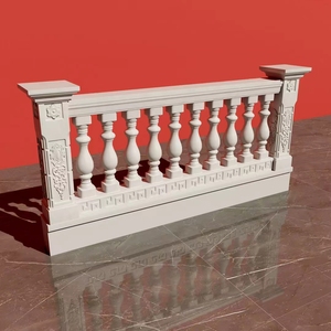 Fr ABS plastico moderno decorazione per la casa parco balaustra balaustra stampi corrimano facile installazione 1 anno garanzia totale progetto - Product Image 2