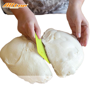 Raspador de Masa para Repostería, Cortador de Masa de Plástico Seguro, Raspador de Plástico Flexible, Raspador de Banco Práctico, Raspador Multiusos para Alimentos - Product Image 6