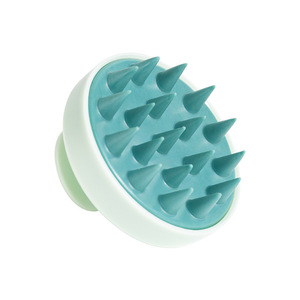 Silicone <b>Shampoo</b> <b>Brush</b> With Soft Bristles For Scalp Massage And Hair Care - Product Image 2