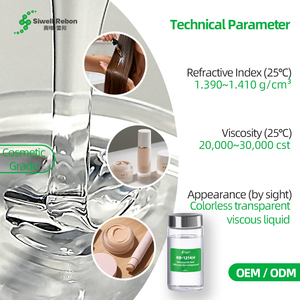 RB-1214H Isododecane de qualité cosmétique Polydimethylsiloxane/PDMS Matière première pour soins personnels à haute viscosité Prix usine de gros - Product Image 2