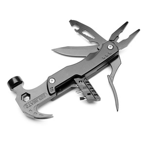 Outdoor 19 in 1 <b>Mini</b> Multi-Function Camping Tent Nail Folding Pliers Car Survival Tool Combination Hammer Pliers 002 - Product Image 3