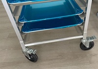 BAKEPRO MBC-18 Chariot de cuisson en aluminium multicouche pour four et réfrigérateur
