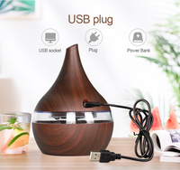 Diffuseur d'arôme pour huiles essentielles, diffuseur d'aromathérapie ultrasonique avec vaporisateur de chambre à coucher