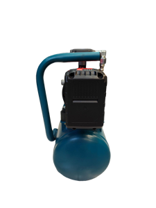 Compresseur d'air à piston 9L 1000W alimenté au lithium pour chantier de construction, fonctionnement stable, monocylindre, corps en métal épais - Product Image 6
