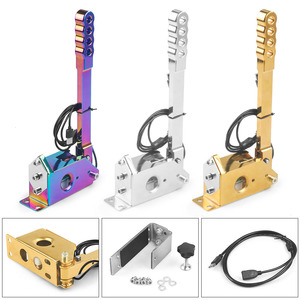 Frein à main USB Dynoracing PC 14 bits pour jeux de course Logitech G25/G27/G29/T300/T500, en métal, pour <span class=keywords><strong>Assetto</strong></span> <span class=keywords><strong>Corsa</strong></span>/Dirty - Product Image 2