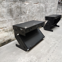 KKMark Nouveau Flight Case de table Z à montage rapide amovible pliable pour l'extérieur
