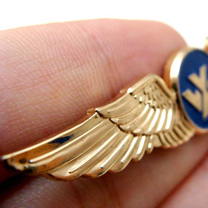 Épinglette de badge d'avion magnétique, compagnie aérienne, ailes, <span class=keywords><strong>Emirates</strong></span> - Product Image 2