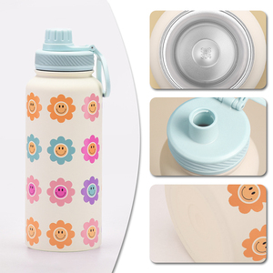 Hot Bán 1000Ml Con Lăn Thép Không Gỉ Mềm Cảm Ứng Chân Không Từ Cách Điện Thân Thiện Với Môi Đơn Giản Hiện Đại Nước Tumblers - Product Image 4