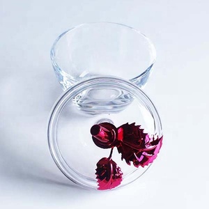 LANGXU 400ml grand pot de bonbons transparent en forme de pomme personnalisé avec couvercle en verre pour le stockage des bonbons - Product Image 4