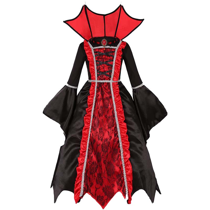 knee length dresses for ladies Women's Vampire Costume