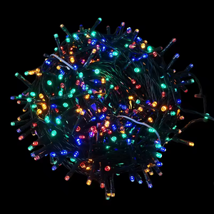 Guirnalda <span class=keywords><strong>de</strong></span> <span class=keywords><strong>Luces</strong></span> LED <span class=keywords><strong>Navideñas</strong></span> para Exteriores, Impermeables IP44, 10M 20M 30M 50M 100M, con Estrellas Decorativas para Fiestas, Color Blanco Cálido - Product Image 2