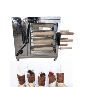 Four à gâteaux de cheminée hongrois électrique commercial / <span class=keywords><strong>Kurtos</strong></span> <span class=keywords><strong>Kalacs</strong></span> hongrois à vendre - Product Image 3