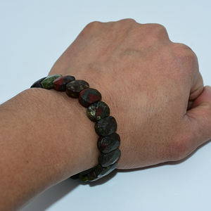 Bracelet en pierre naturelle perlée à facettes de Style Vintage cartes à main cadeau fête de mariage fiançailles anniversaire cérémonies bouddhistes - Product Image 2