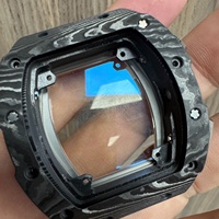 Boîtier de montre de luxe haut de gamme en fibre de carbone NTPT 6501, associé à un mouvement de haute qualité