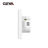 GEYA EU Standard 86*86mm Interrupteurs muraux Interrupteur mural Wifi 1 Gang 1way Smart Push Switch Neutral and Live Line