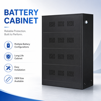Armoire de batterie métallique personnalisable, boîtier de distribution extérieur, alimentation électrique industrielle, protection IP55