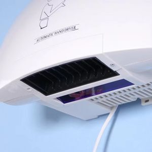 Sèche-mains mural à capteur ABS à grande vitesse Séchoirs rotatifs d'occasion automatiques pour usage domestique Meilleur sèche-mains électrique - Product Image 4