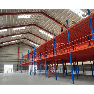 औद्योगिक भंडारण के लिए कस्टम स्टील मेजेनाइन फ्लोर - Product Image 2