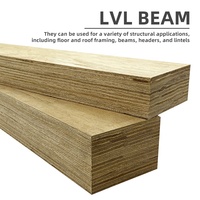 Fábrica al por mayor JZL Fabricación de China Núcleo de puerta LVL estructural ignífugo Madera de pino Madera