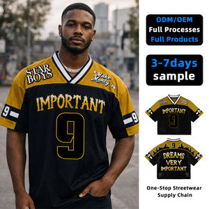 T-shirts décontractés pour hommes de premier choix, style hip-hop, en tricot Spandex/Polyester 200g, impression numérique, séchage rapide, service OEM, patchwork personnalisé - Product Image 1