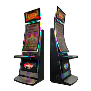 43 inch màn hình cảm ứng kỹ năng trò chơi hội đồng quản trị cong kim loại kỹ năng trò chơi tủ và đồng tiền hoạt động trò chơi máy với 2 năm bảo hành - Product Image 1