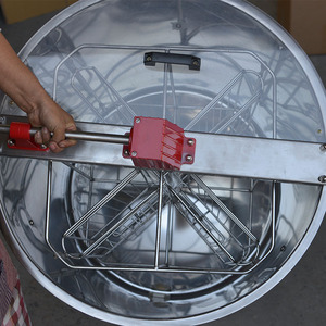 Nuovo stato acciaio inossidabile 4 8 12 24 telai per attrezzature per la lavorazione del miele e zootecnia-motore estrattore miele - Product Image 6