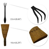 Juego de 20 herramientas para bonsái resistentes con caja de nailon Juego de tijeras cortadoras de acero al carbono
