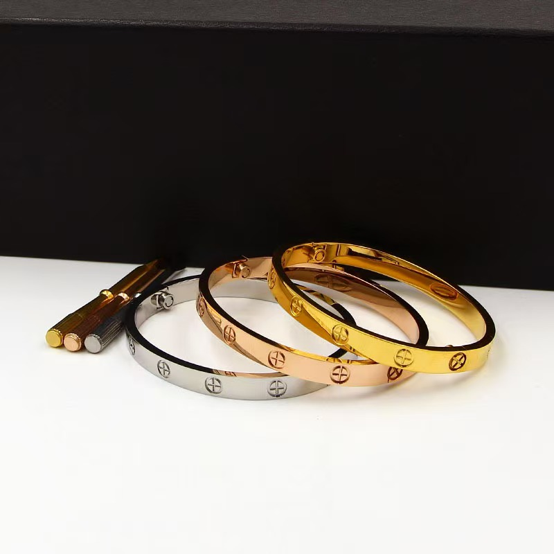 Nail Bracelet Nail Head Bracelet 18K Gold Plated