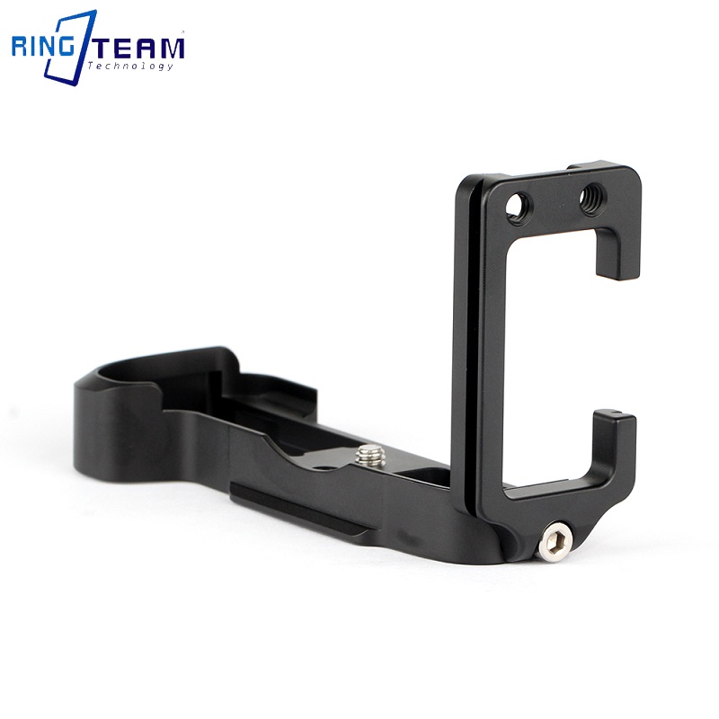Piastra A L Per Fotocamera A Sgancio Rapido - Supporto Verticale Per Treppiede In Lega Di Alluminio Con Viti 1/4" - L-Bracket Per Foto E Video - 3