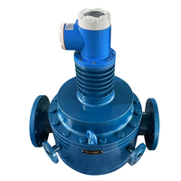 Medidor de Flujo de Engranajes Ovalados de Acero Fundido Jingjie, Alta Temperatura, Alta Viscosidad, Pantalla Digital, Mecánico, 3'', para Líquidos, Agua, Asfalto, OEM