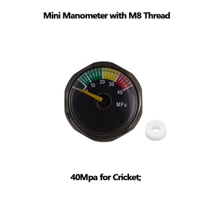 Manomètre de pression miniature M8 Air, filetage 30MPA 40MPA 300Bar 3000PSI 6000PSI - Product Image 4