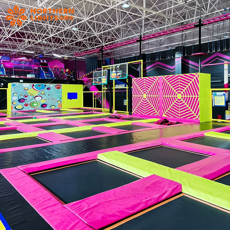 Experience at Trampoline Park Climbing Walls
