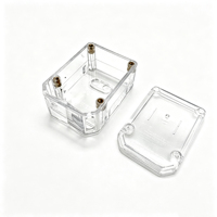 Piezas de Plástico PMMA PC Transparentes Personalizadas, Mecanizado CNC, Impresión 3D, Prototipado Rápido, Soporte de Carcasa Acrílica, OEM ODM