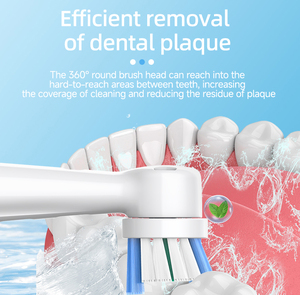 Cabezales de repuesto para cepillos de dientes eléctricos de alta densidad, anti-tartar, de calidad profesional y envío rápido, para la serie IO - Product Image 5