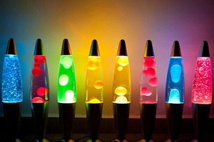 <span class=keywords><strong>Lampe</strong></span> LED noire, Base en aluminium, <span class=keywords><strong>Mini</strong></span> <span class=keywords><strong>lampe</strong></span> de lave, lumière nocturne bleu rouge, 2020 diodes - Product Image 4