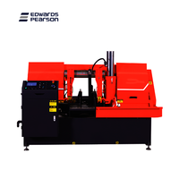 Nouvelle machine à scier à ruban automatique pour barres de fer, équipement de découpe de métaux motorisé avec moteur de tension hydraulique, garantie 5 ans